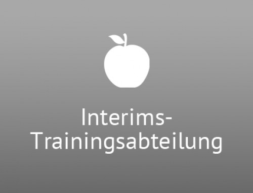 Interims-Trainingsabteilung